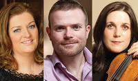 Newry Chamber Music presents A Classical Christmas on December 16 2014 - with Cara O Sullivan (soprano), Joanne Quigley (violin) and David Quigley (piano)